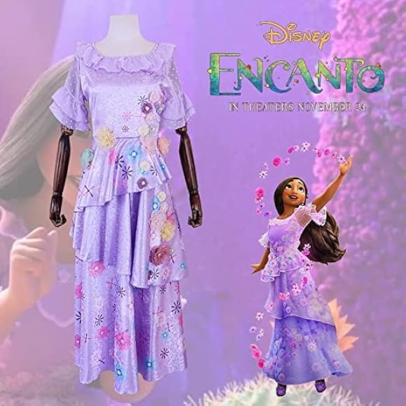 Disney ミラベルと魔法だらけの家 イサベラドレス 仮装 dハロ 大人用